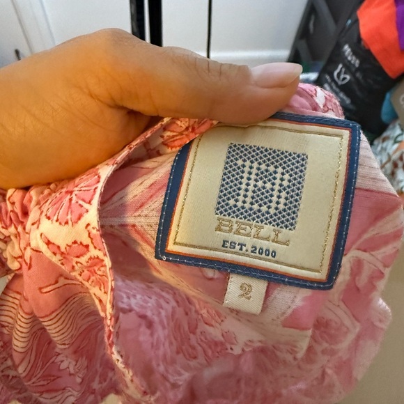 Bell by Alicia Bell Girls Pink Bohemian Ruffle Sundress - Picture 3 of 7